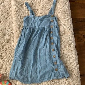 Denim color dress
